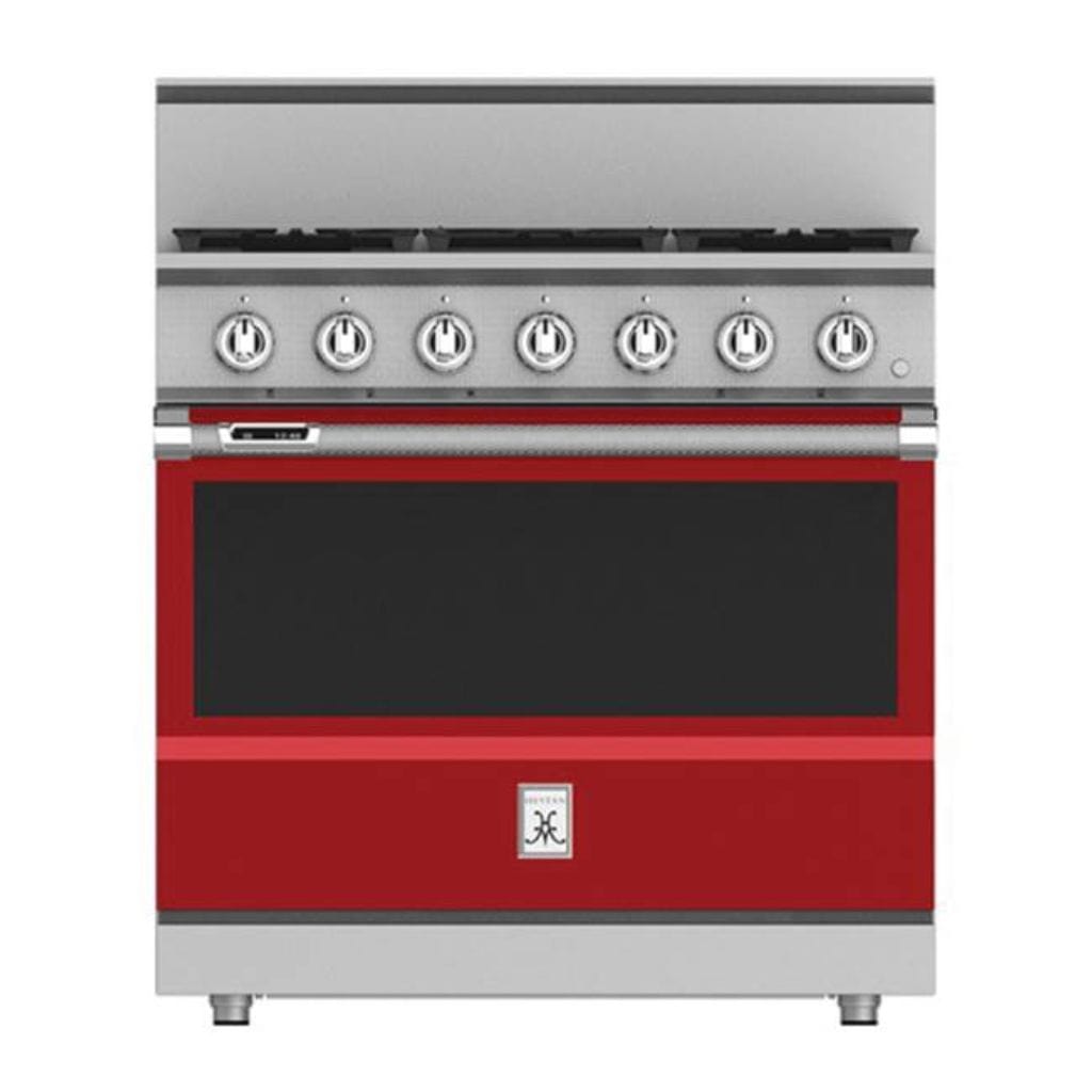 Hestan 36" 5-Burner Smart Gas Range I Luxury Appliances Direct