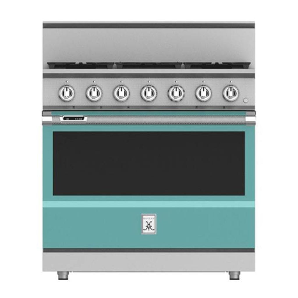 Hestan 36" 5-Burner Smart Gas Range I Luxury Appliances Direct