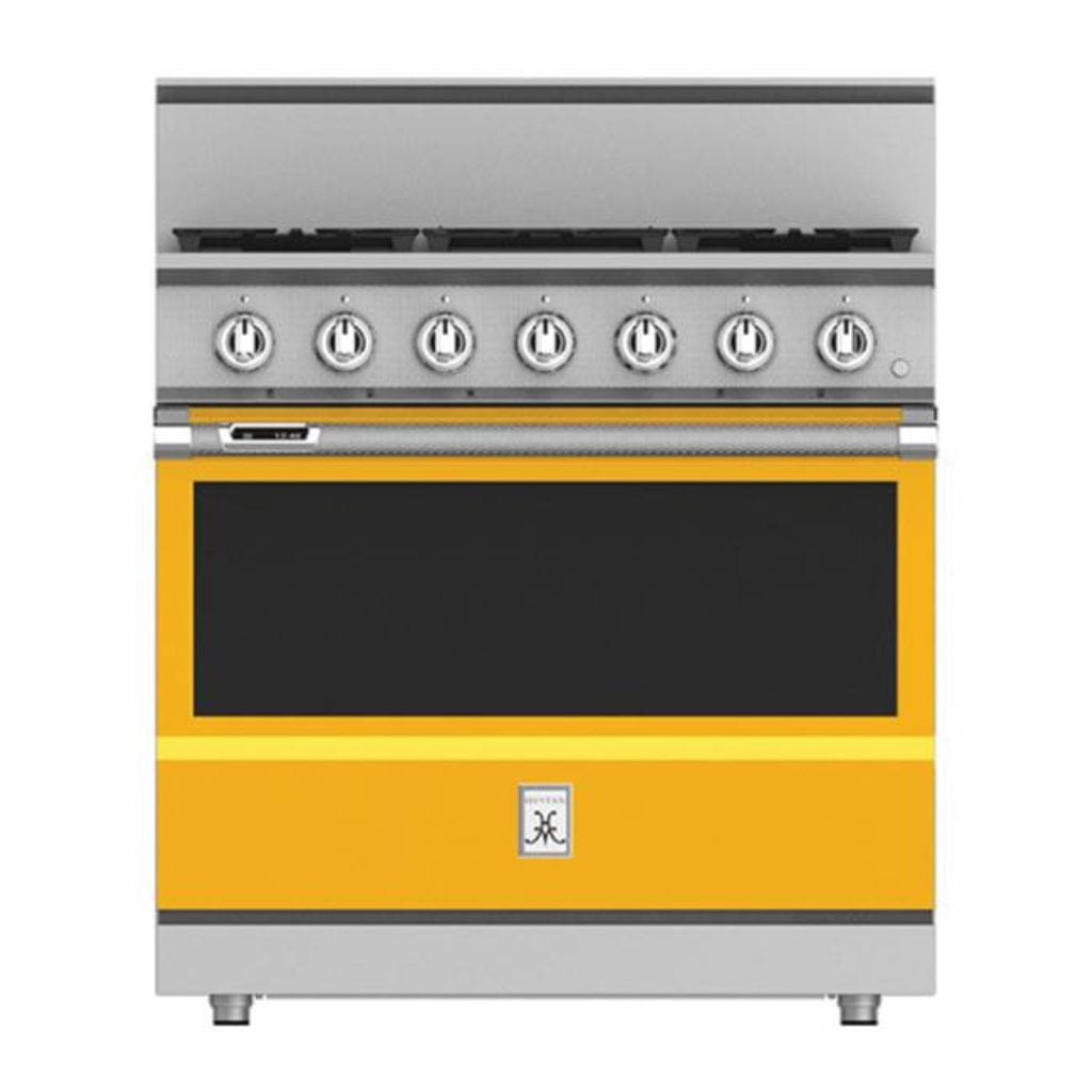 Hestan 36" 5-Burner Smart Gas Range I Luxury Appliances Direct