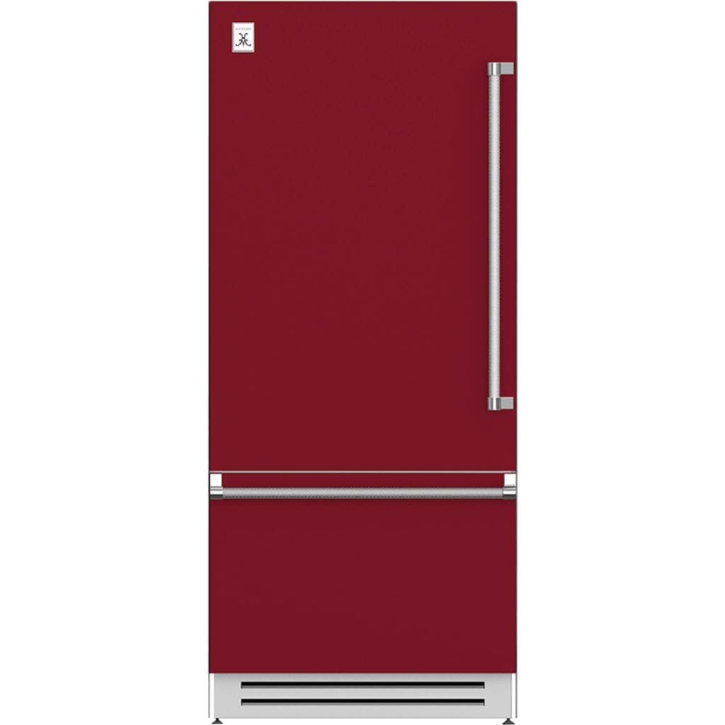 Hestan 36" Bottom Mount, Bottom Compressor Refrigerator - KRB Series I Luxury Appliances Direct