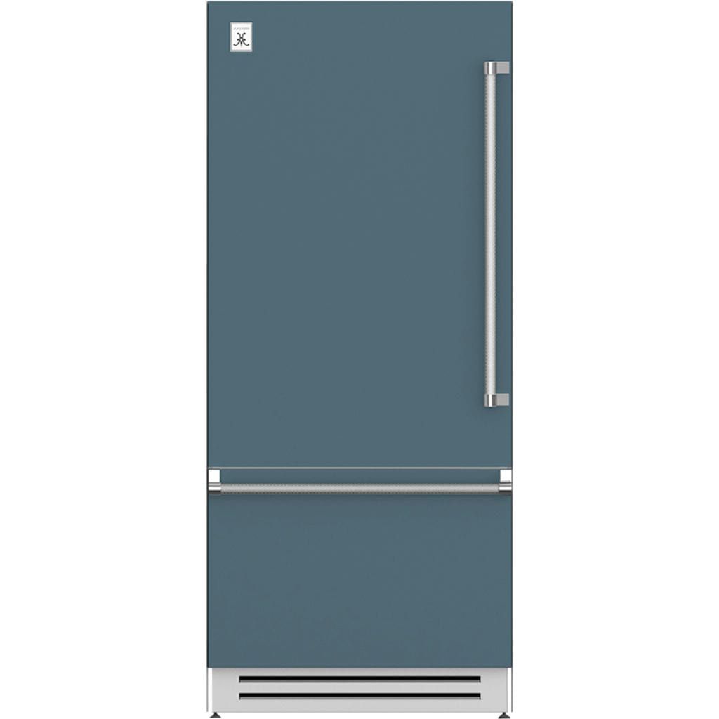 Hestan 36" Bottom Mount, Bottom Compressor Refrigerator - KRB Series I Luxury Appliances Direct