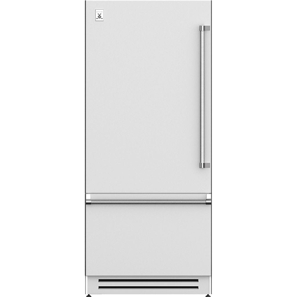 Hestan 36" Bottom Mount, Bottom Compressor Refrigerator - KRB Series I Luxury Appliances Direct