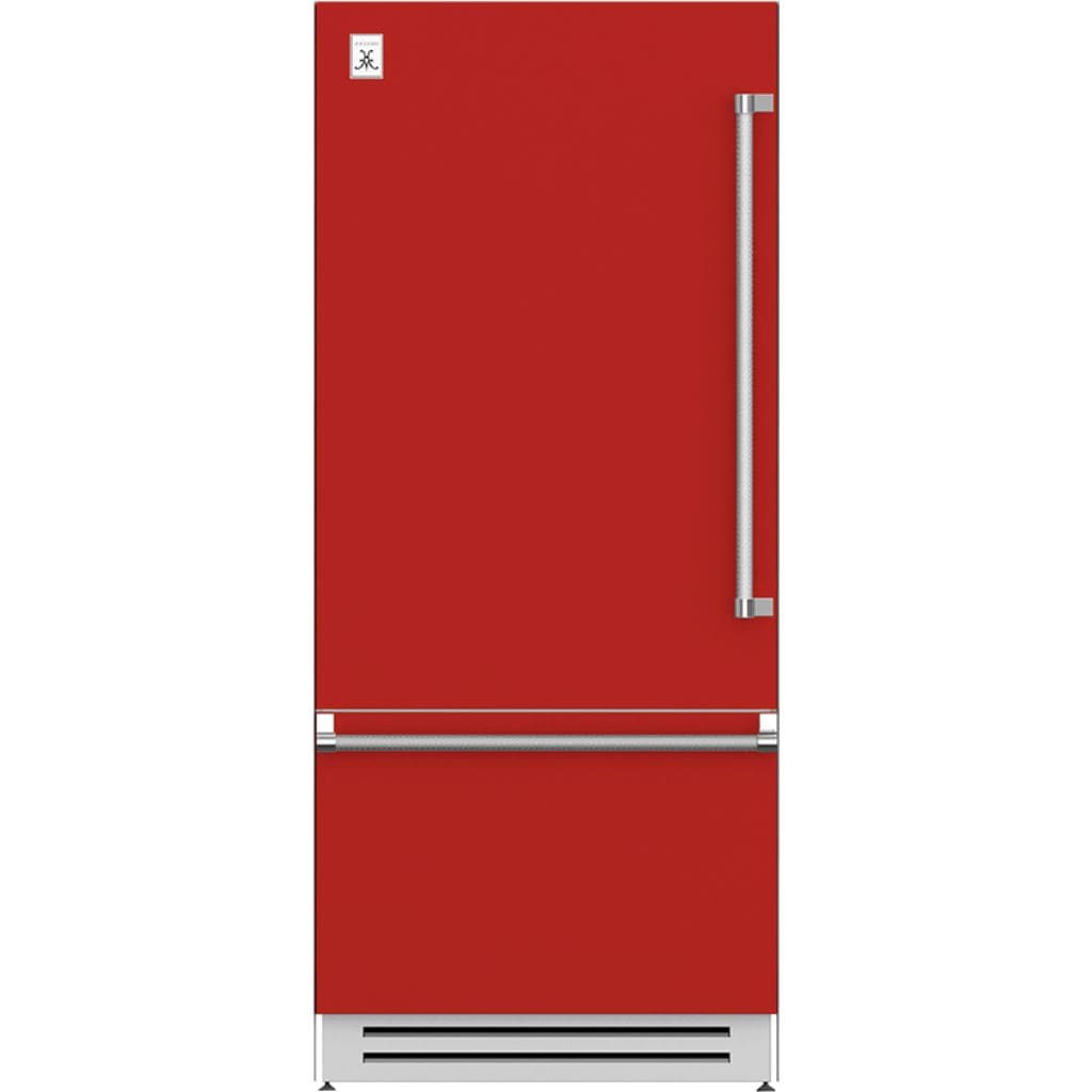 Hestan 36" Bottom Mount, Bottom Compressor Refrigerator - KRB Series I Luxury Appliances Direct