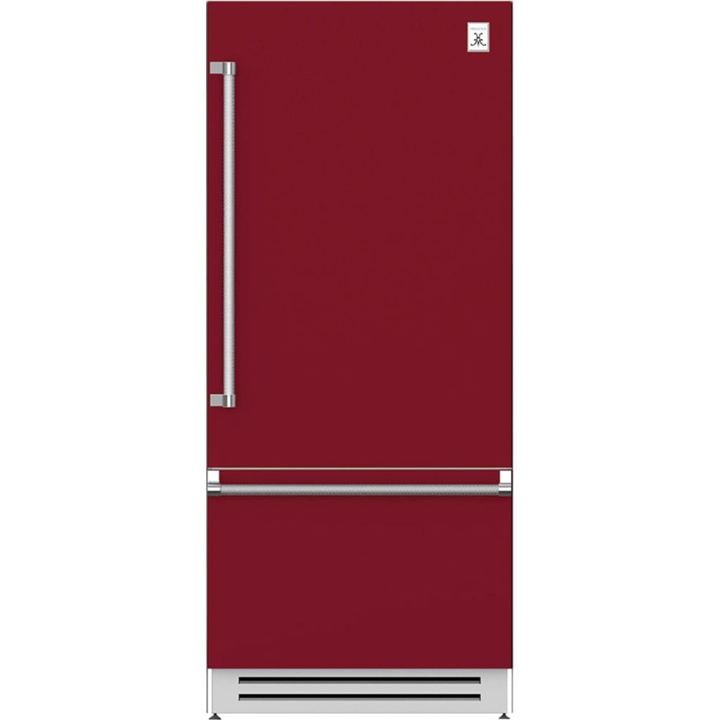Hestan 36" Bottom Mount, Bottom Compressor Refrigerator - KRB Series I Luxury Appliances Direct