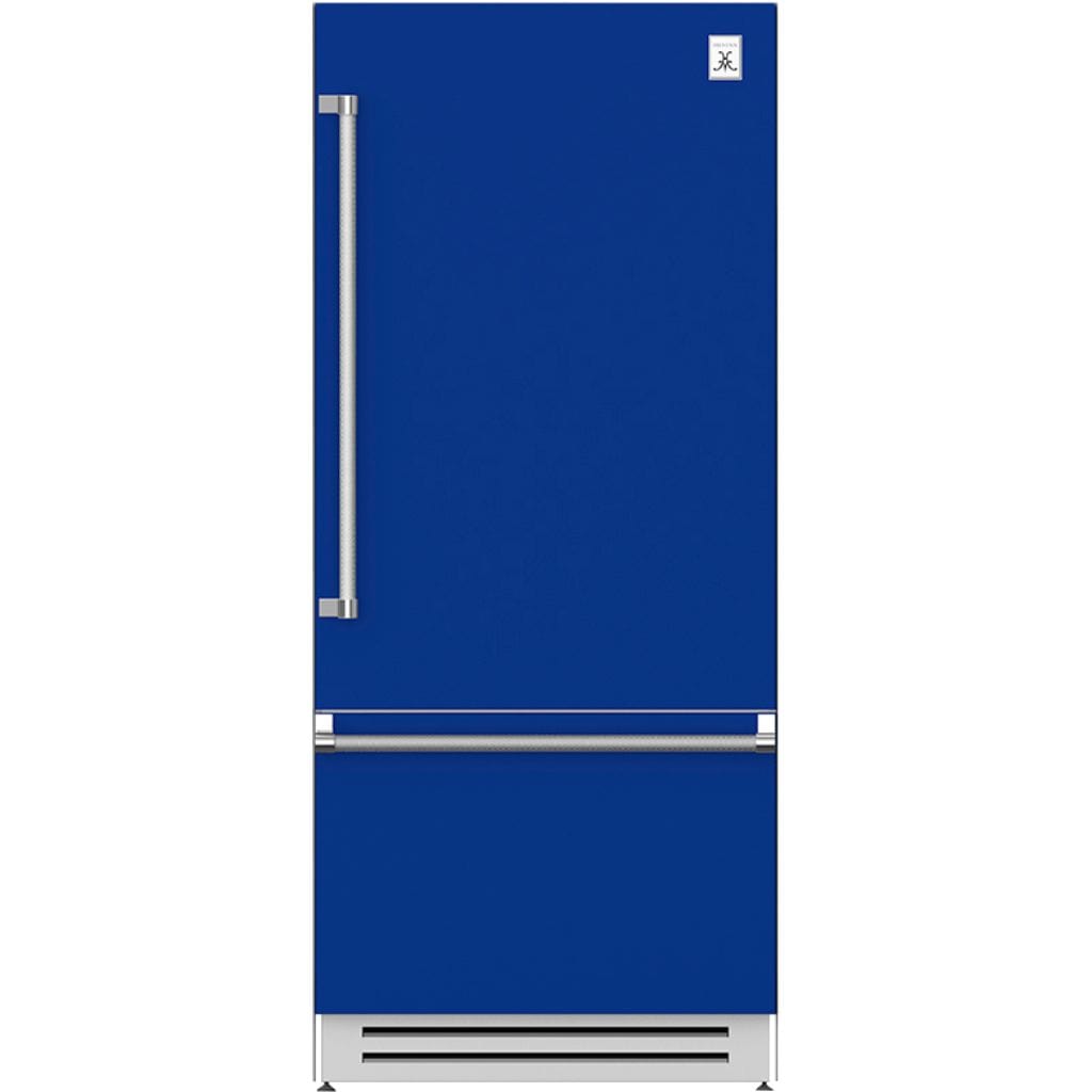 Hestan 36" Bottom Mount, Bottom Compressor Refrigerator - KRB Series I Luxury Appliances Direct