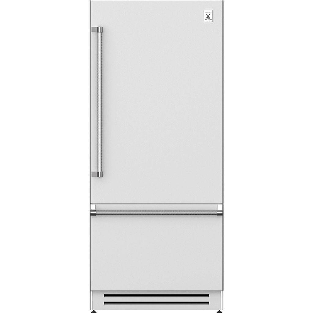 Hestan 36" Bottom Mount, Bottom Compressor Refrigerator - KRB Series I Luxury Appliances Direct