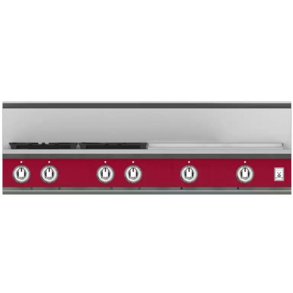 Hestan 48" 4-Burner Rangetop with 24" Griddle - KRT Series I Luxury Appliances Direct