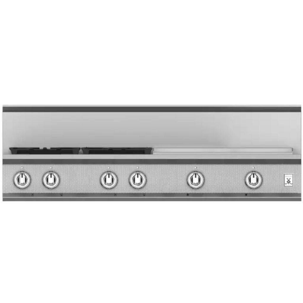Hestan 48" 4-Burner Rangetop with 24" Griddle - KRT Series I Luxury Appliances Direct
