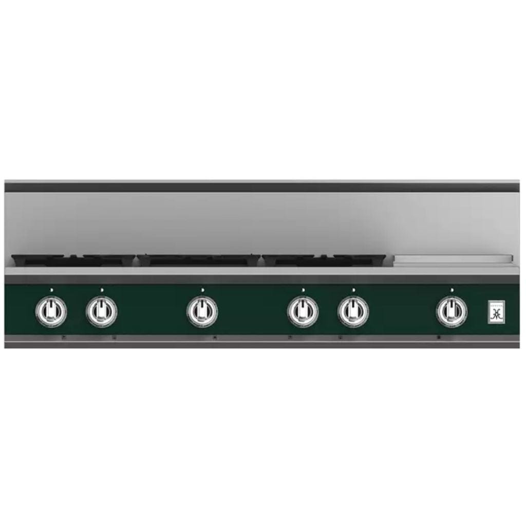 Hestan 48" 5-Burner Rangetop with 12" Griddle - KRT Series I Luxury Appliances Direct