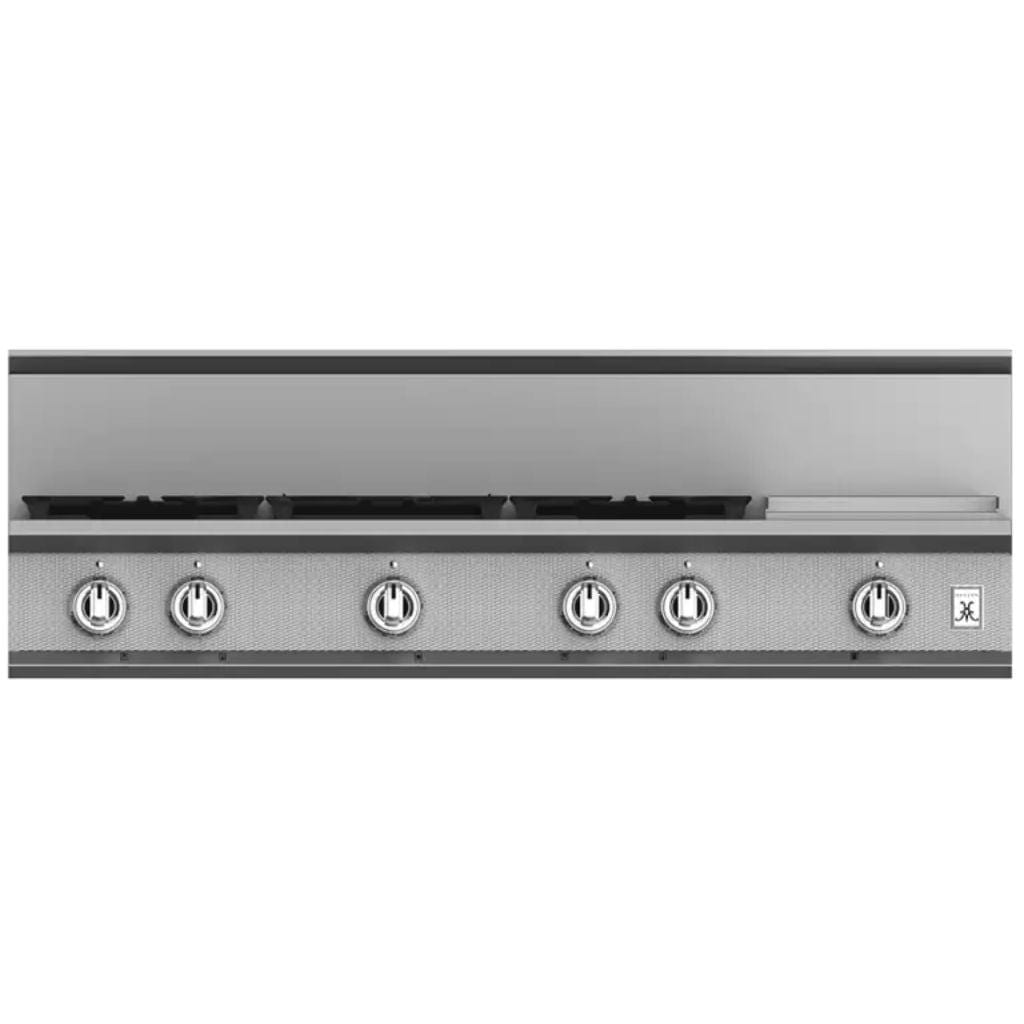 Hestan 48" 5-Burner Rangetop with 12" Griddle - KRT Series I Luxury Appliances Direct