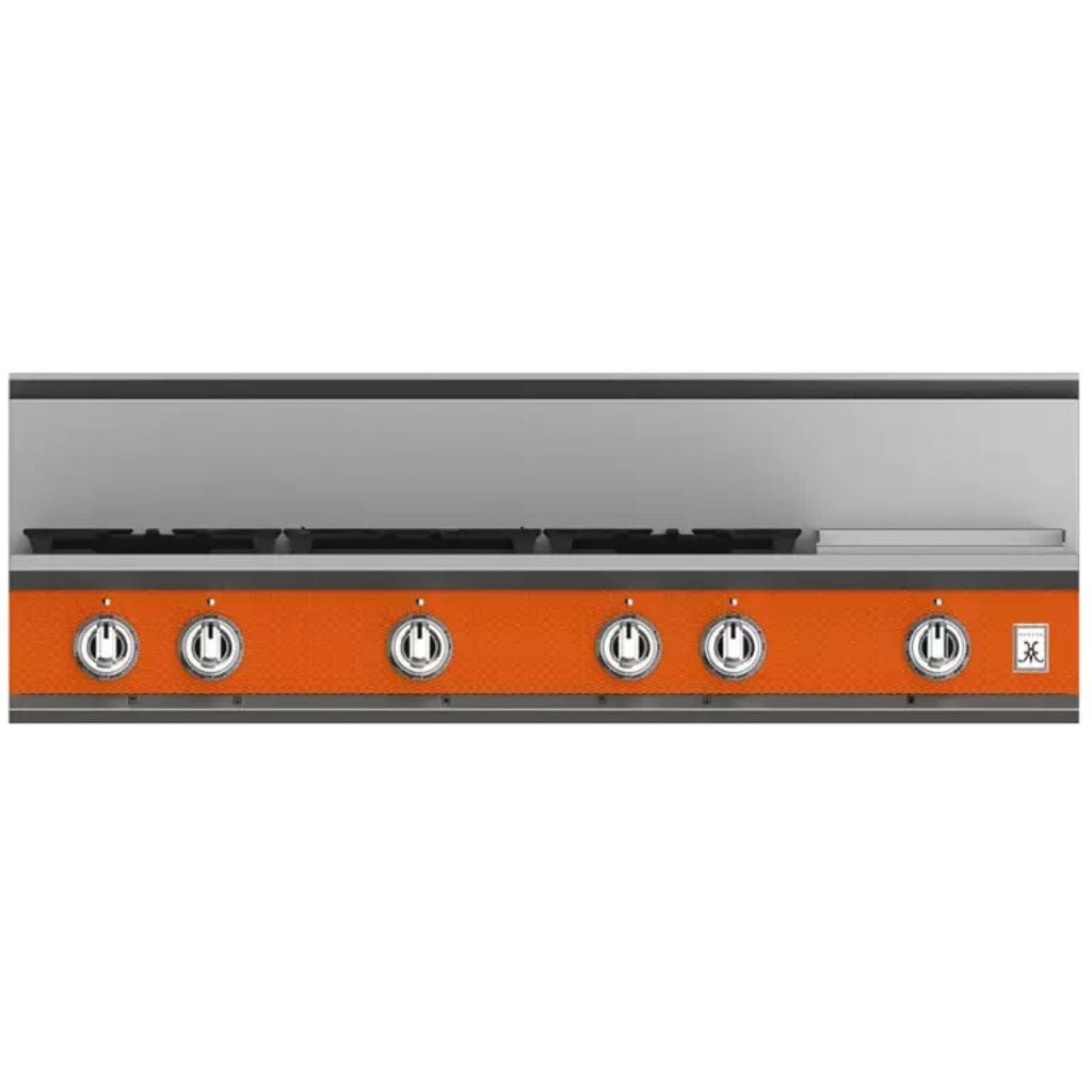 Hestan 48" 5-Burner Rangetop with 12" Griddle - KRT Series I Luxury Appliances Direct