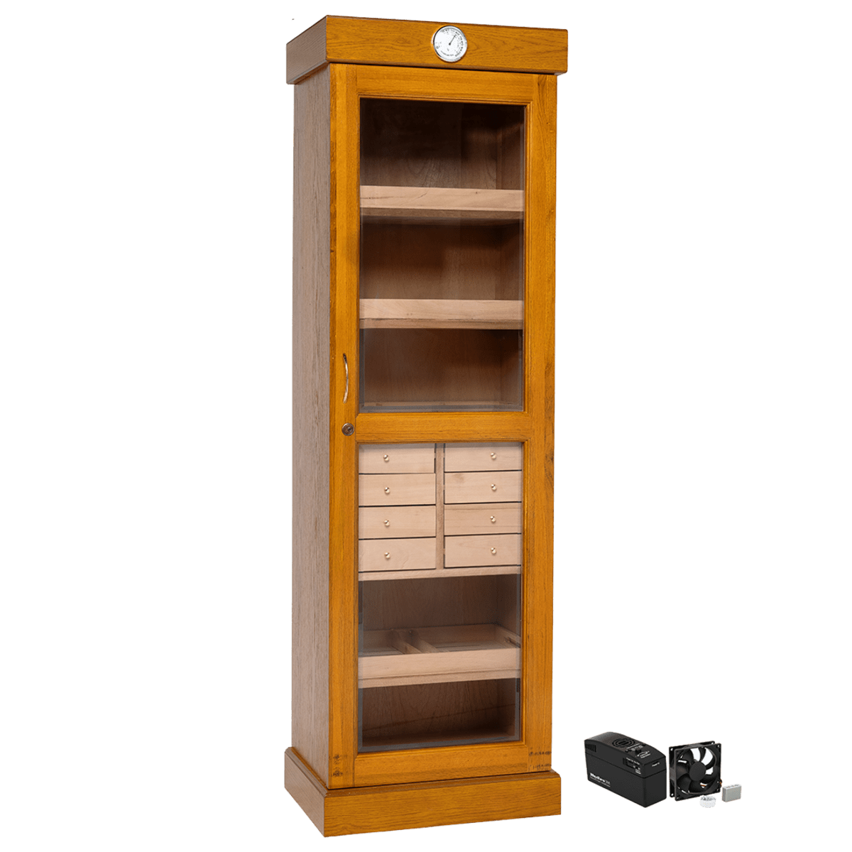 Humidor Supreme 22½"Cigar Tower Drawer Unit HUM-2000 I Luxury Appliances Direct