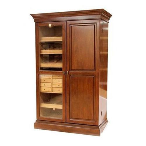 Humidor Supreme 48" Cigar Humidor Wine Rack HUM-CWR-M I Luxury Appliances Direct