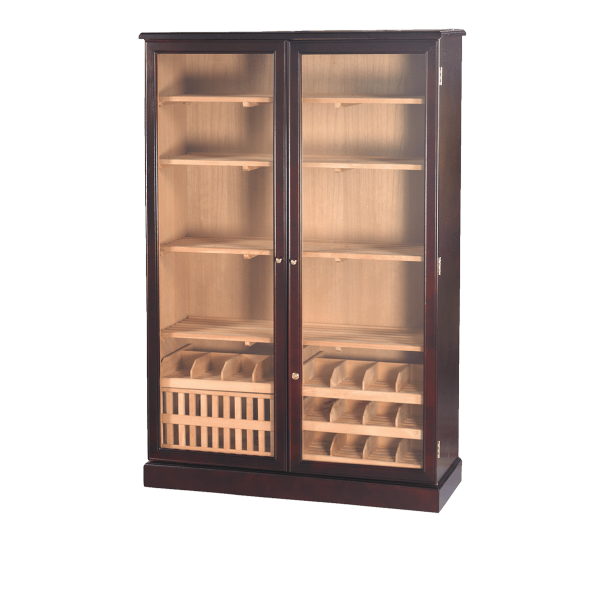 Humidor Supreme 48" Commercial Display Humidor HUM-4000 I Luxury Appliances Direct