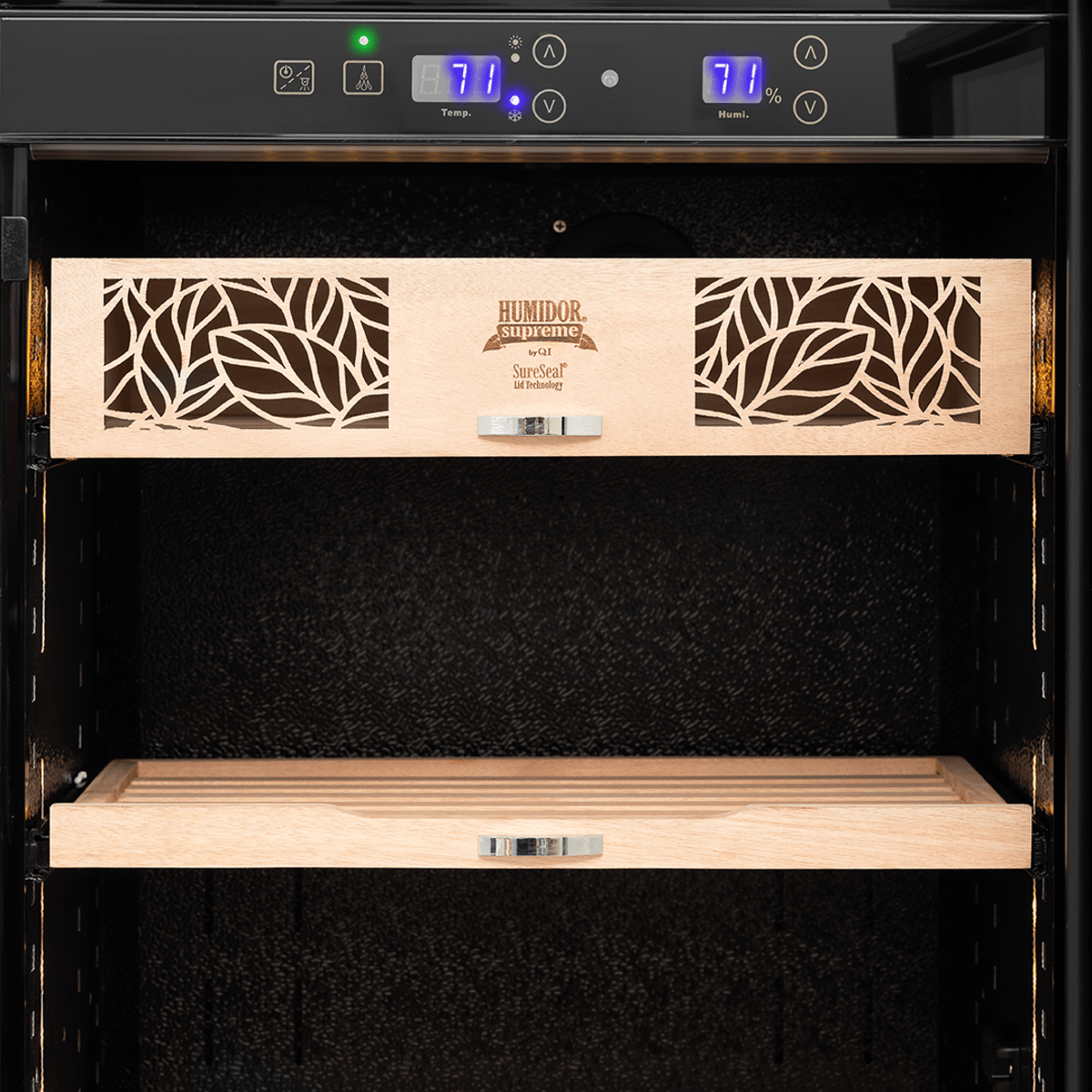 Humidor Supreme Electric Cigar Humidor Cooler HS I Luxury Appliances Direct