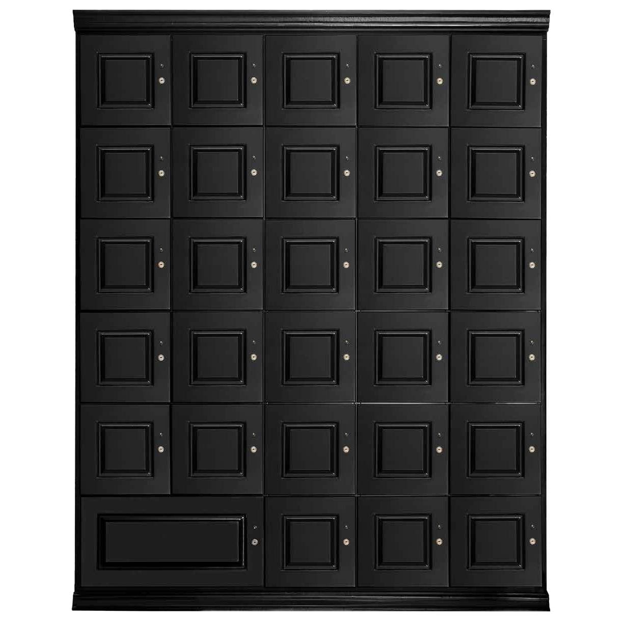 Humidor Supreme Large Cigar Humidor Lockers | Holds 7000 Cigars HS-LKR-LGBK I Luxury Appliances Direct