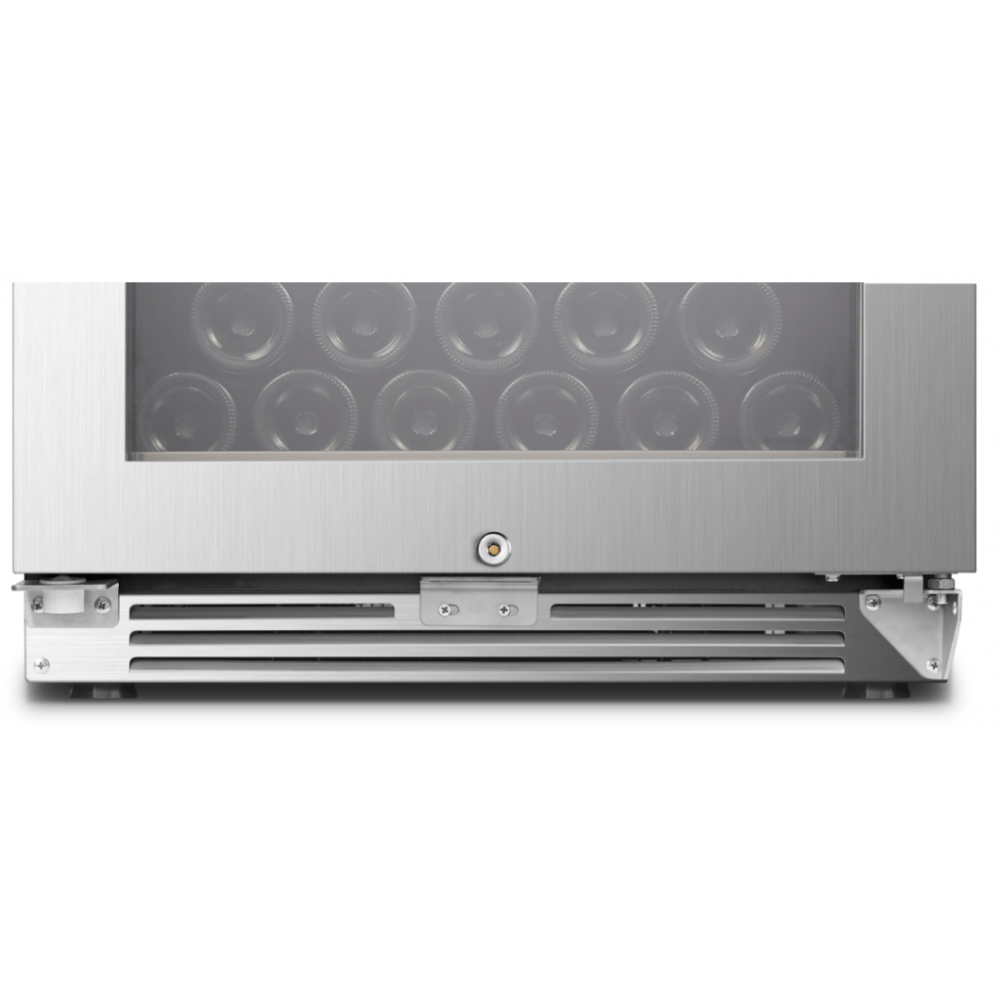 Lanbo 143 Bottles Triple Zone Stainless Steel Wine Coolers LP168T I Luxury Appliances Direct