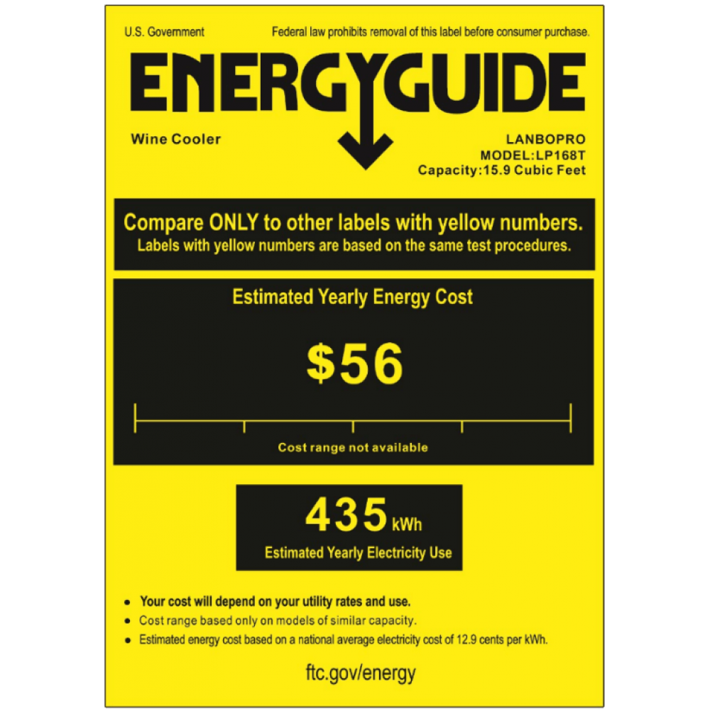 Lanbo 143 Bottles Triple Zone Stainless Steel Wine Coolers LP168T I Luxury Appliances Direct