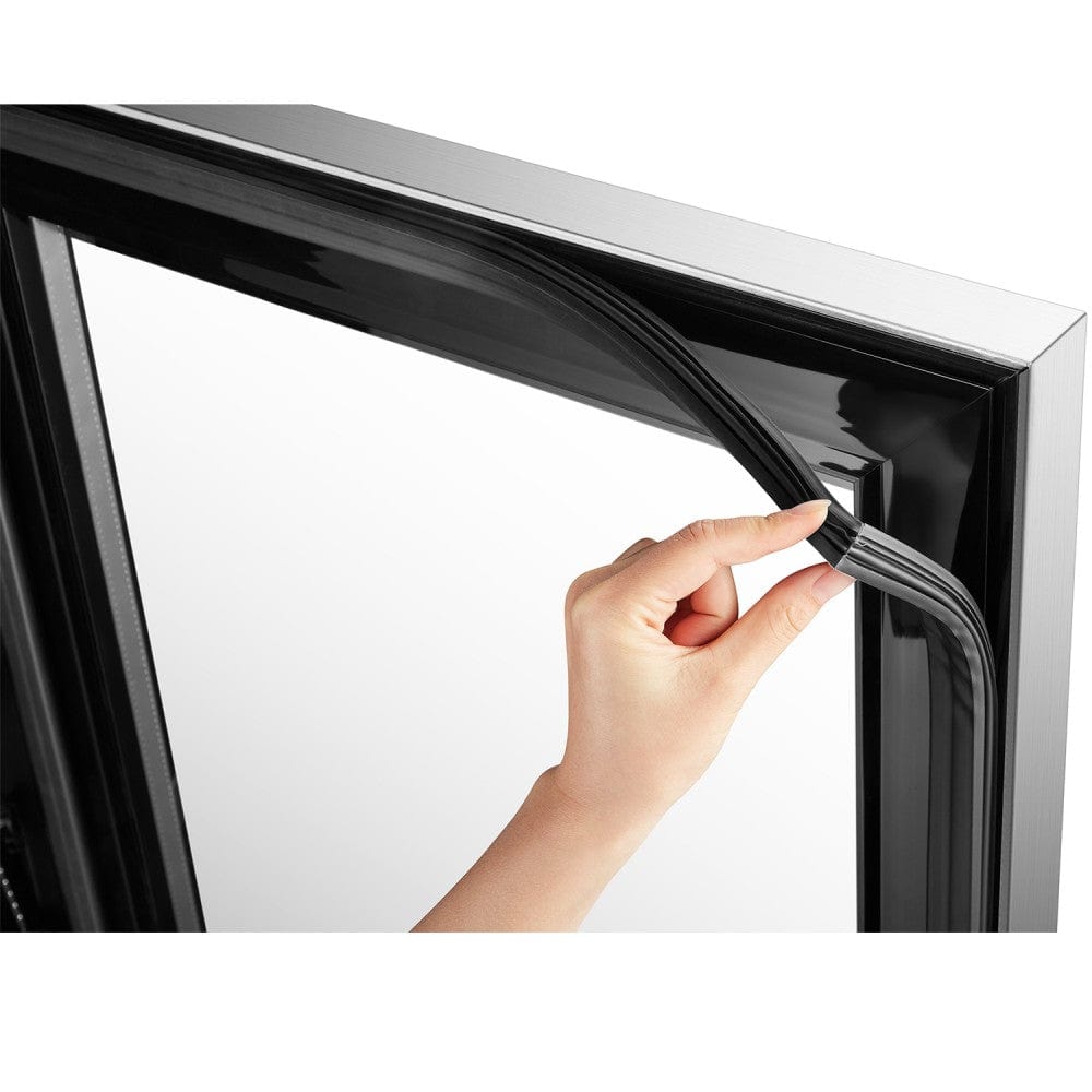 Lanbo 153 Bottles Dual Zone Stainless Steel Wine Coolers LP168D I Luxury Appliances Direct