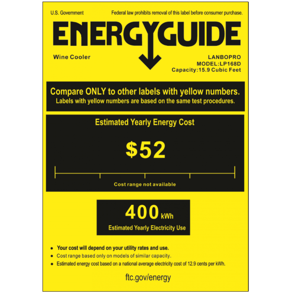 Lanbo 153 Bottles Dual Zone Stainless Steel Wine Coolers LP168D I Luxury Appliances Direct