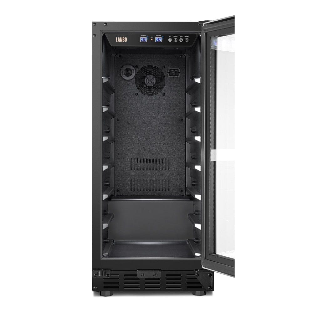 Lanbo 33 Bottle Single Zone Wine Coolers LW33S I Luxury Appliances Direct