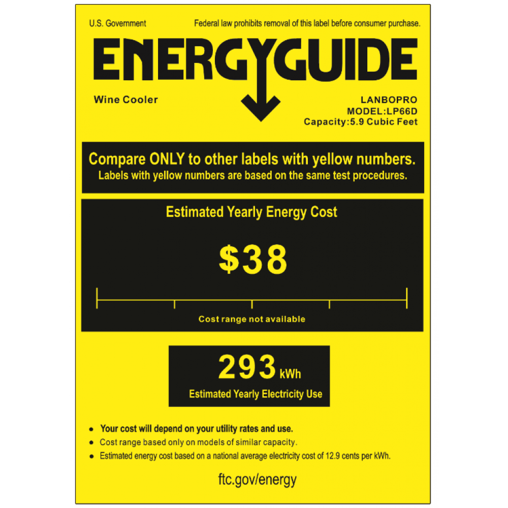 Lanbo 62 Bottles Dual Door Stainless Steel Wine Coolers LP66D I Luxury Appliances Direct