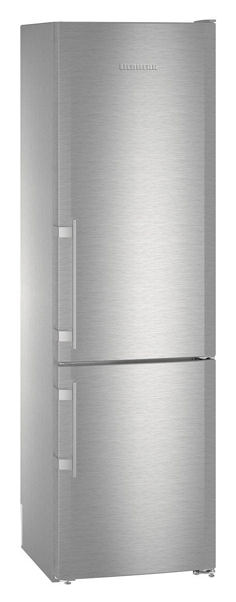 Liebherr 24" Freestanding Smart Steel Double Door Fridge-Freezer CBS 1360 I Luxury Appliances Direct