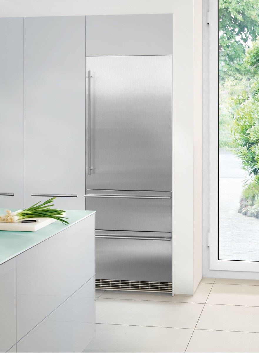 Liebherr 30" Built-In Right-Single Door Fridge 2-Drawer Freezer HC 1550 I Luxury Appliances Direct
