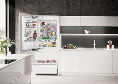 Liebherr 30" Left Hinge Integrated Bottom Freezer HCB 1591G I Luxury Appliances Direct