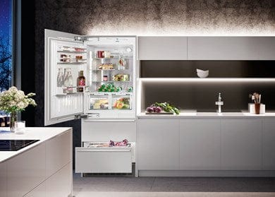 Liebherr 30" Left Hinge Integrated Bottom Freezer HCB 1591G I Luxury Appliances Direct
