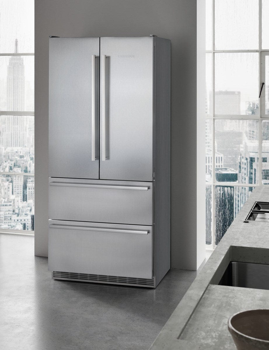 Liebherr 36" Freestanding 4-Door BioFresh Fridge-Freezer CBS 2082 I Luxury Appliances Direct