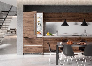 Liebherr 36" Left Hinge Integrated Bottom Freezer HCB 2091G I Luxury Appliances Direct