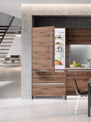 Liebherr 36" Left Hinge Integrated Bottom Freezer HCB 2091G I Luxury Appliances Direct