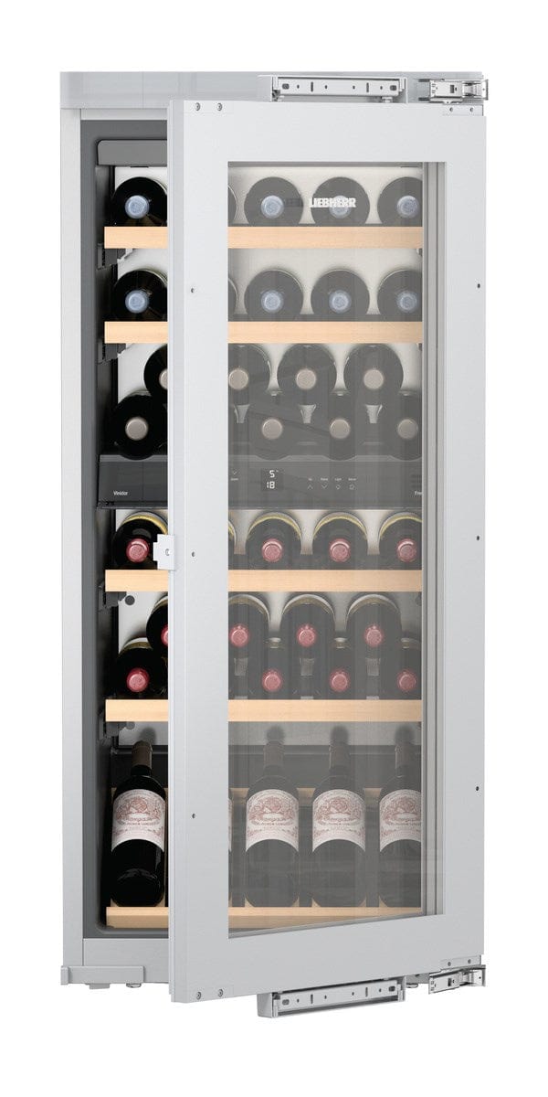 Liebherr HW 4800 24" Built-In Dual Zone Wine Cabinet I Luxury Appliances Direct