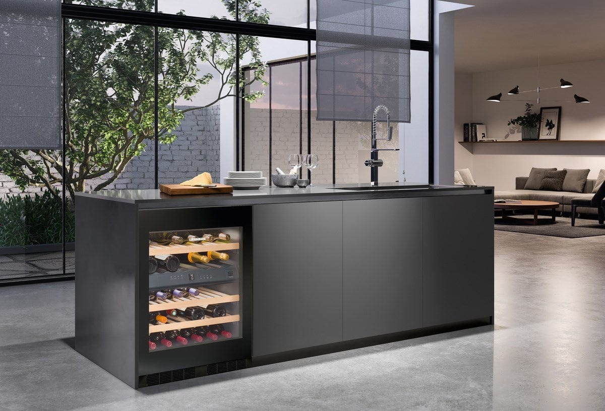 Liebherr WUGB 3400 24" Under-Counter Dual Zone Wine Cabinet I Luxury Appliances Direct