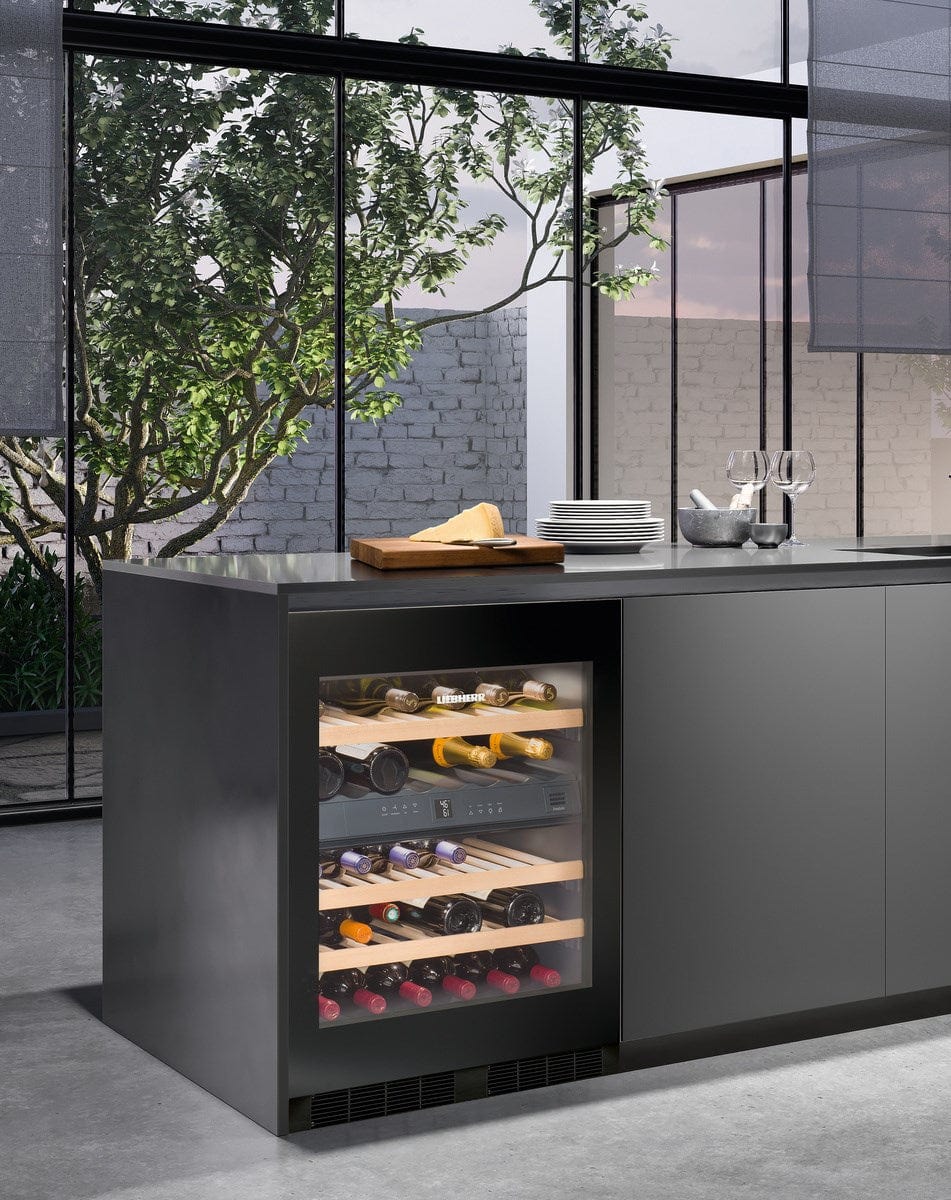 Liebherr WUGB 3400 24" Under-Counter Dual Zone Wine Cabinet I Luxury Appliances Direct