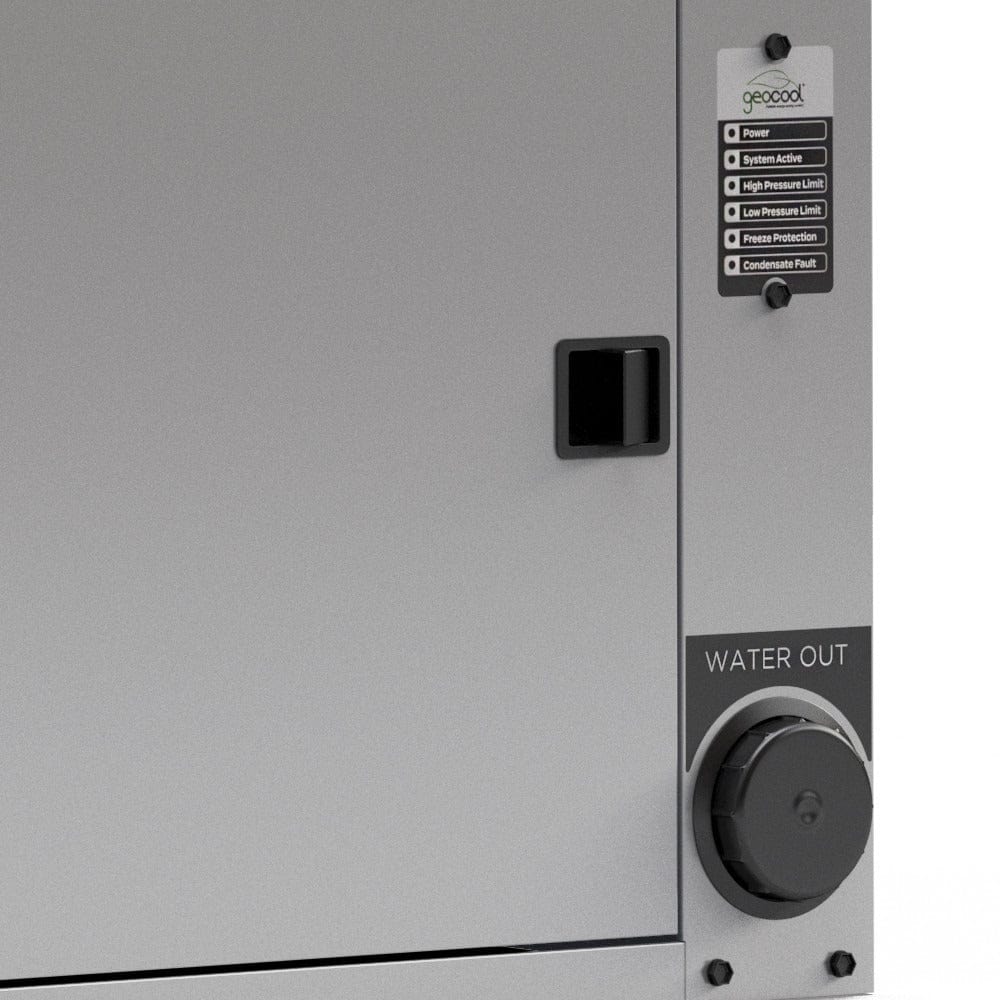 MRCOOL GeoCool 24K BTU 2 Ton Vertical Heat Pump with Desuperheater GCHPV024TGTANDL I Luxury Appliances Direct