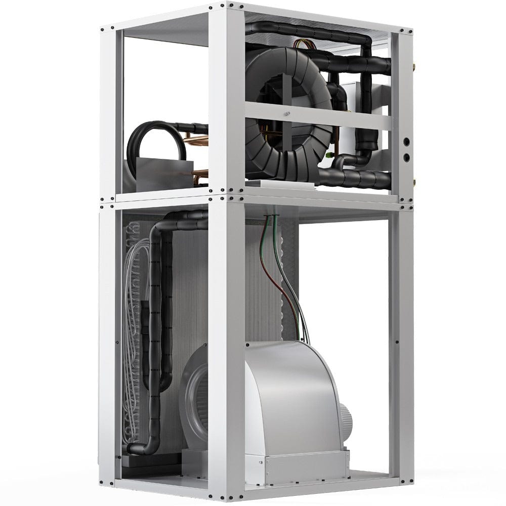 MRCOOL GeoCool 48K BTU 4 Ton Downflow Heat Pump with Heater GCHPD048TGTANDL I Luxury Appliances Direct