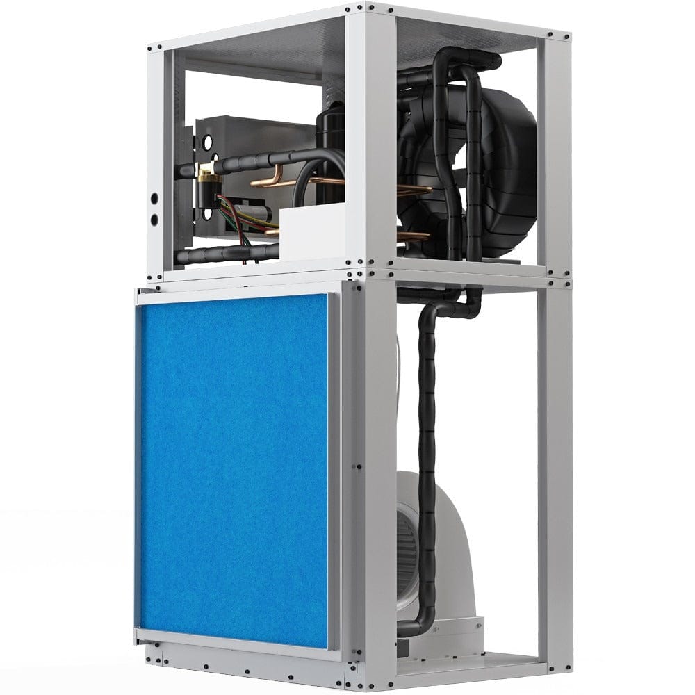 MRCOOL GeoCool 48K BTU 4 Ton Downflow Heat Pump with Heater GCHPD048TGTANDR I Luxury Appliances Direct