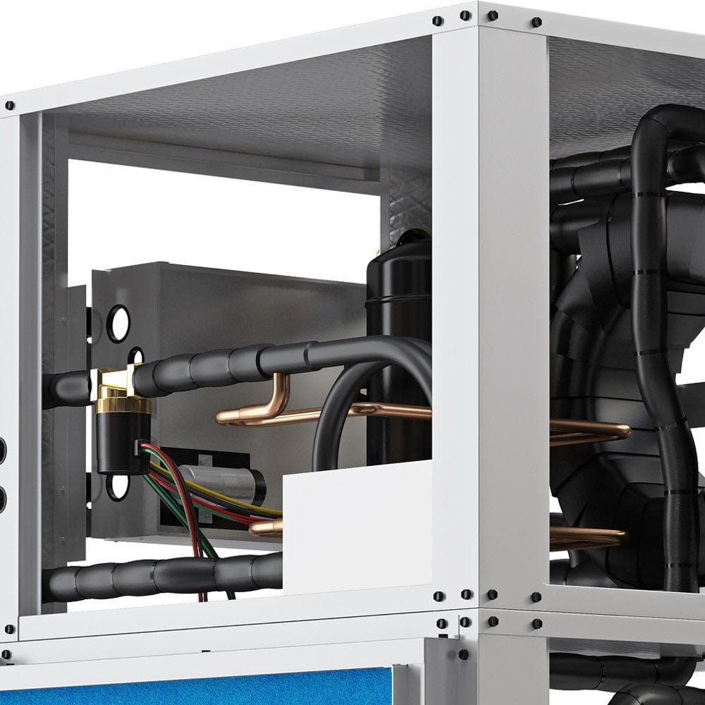 MRCOOL GeoCool 60K BTU 5 Ton Downflow Heat Pump with Heater GCHPD060TGTANDR I Luxury Appliances Direct