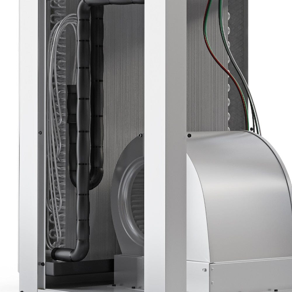 MRCOOL GeoCool 60K BTU 5 Ton Downflow Heat Pump with Heater GCHPD060TGTANDL I Luxury Appliances Direct