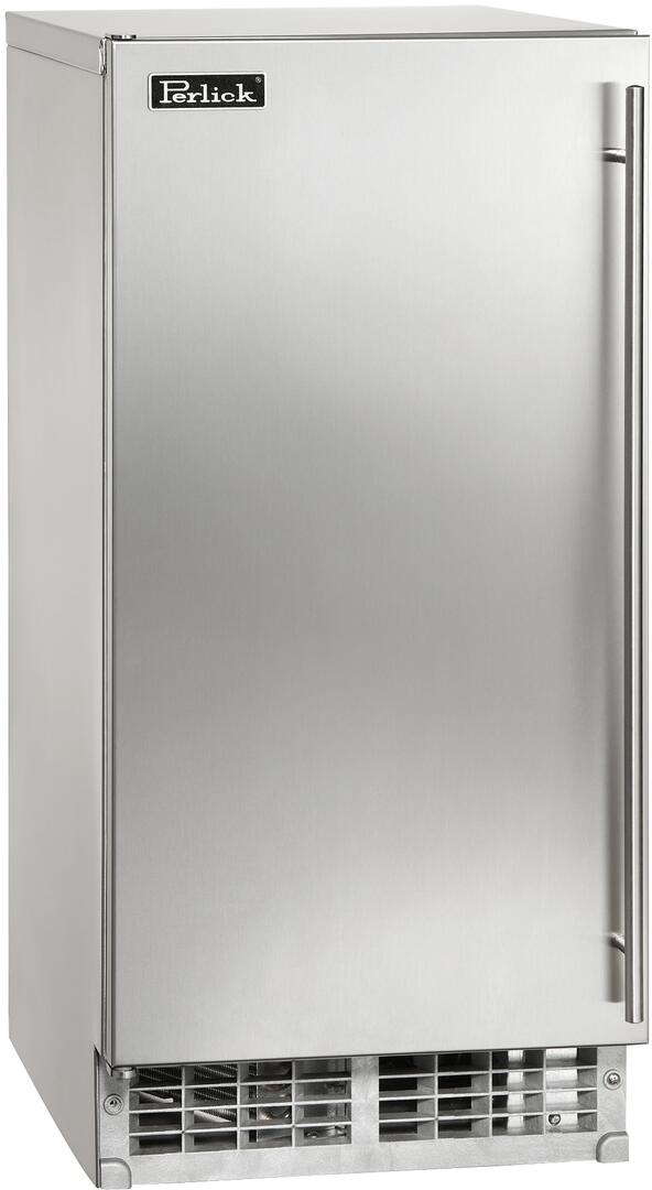 Perlick 15 inch Series Outdoor Undercounter Ice Maker H50IMS-AD I Luxury Appliances Direct