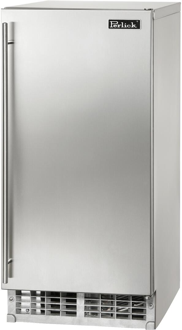 Perlick 15 inch Series Outdoor Undercounter Ice Maker H50IMW-AD I Luxury Appliances Direct