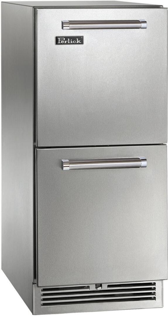 Perlick 15 inch Signature Series Drawer Refrigerator HP15RM-4-5 I Luxury Appliances Direct