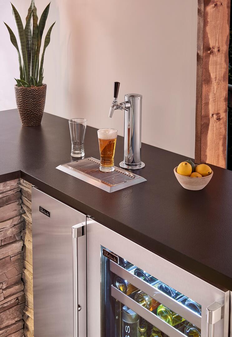 Perlick 15-Inch Signature Series Outdoor Beer Dispenser HP15TO-4-1-1 I Luxury Appliances Direct