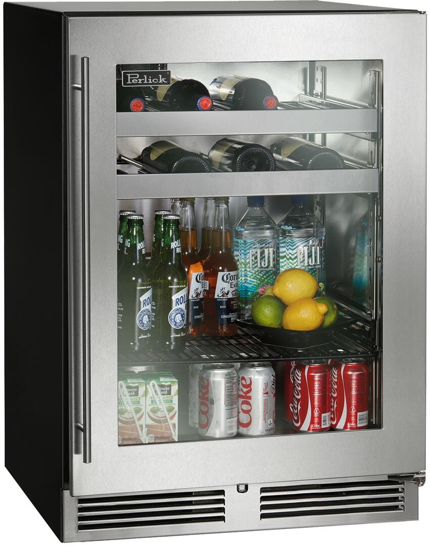Perlick 24 inch C Series Built-In Beverage Center HC24BB-4-3 I Luxury Appliances Direct