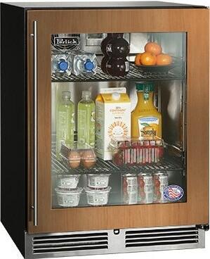 Perlick 24 inch C Series Built-In Compact Refrigerator HC24RB-4-4 I Luxury Appliances Direct