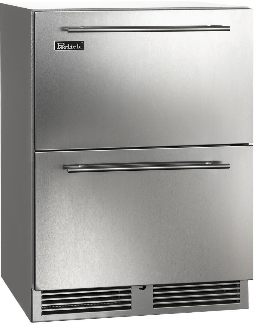Perlick 24 inch C Series Counter Depth Drawer Refrigerator HC24RO-4-5 I Luxury Appliances Direct