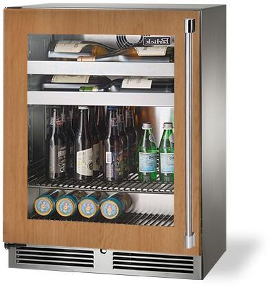 Perlick 24 inch Signature Series 3.1 cu ft Beverage Center HH24BO-4-4 I Luxury Appliances Direct