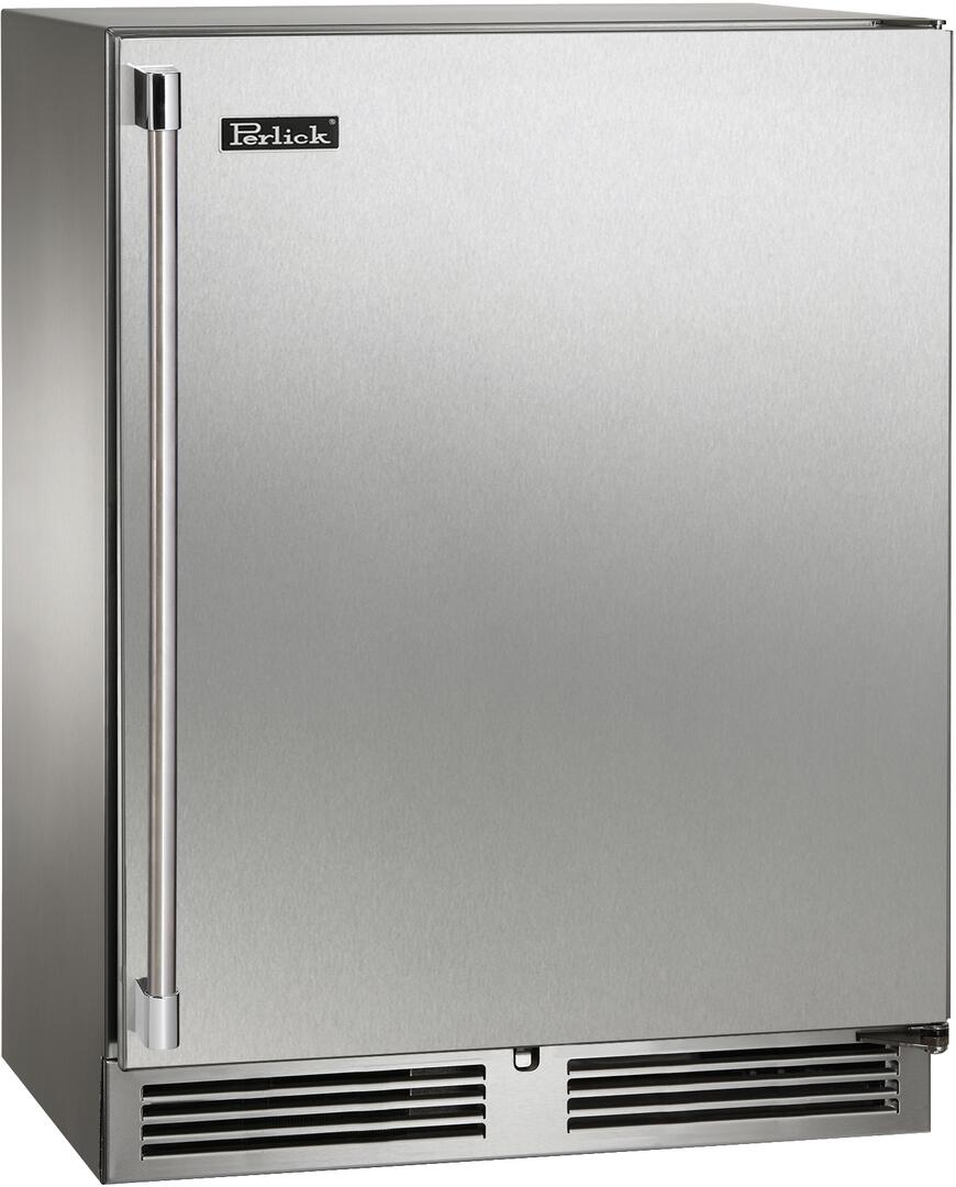 Perlick 24 inch Signature Series 3.1 cu ft Compact Refrigerator HH24RO-4-1 I Luxury Appliances Direct
